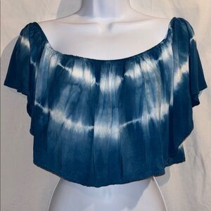 Phanuel Size M - Tie-Dye Off-Shoulder Top